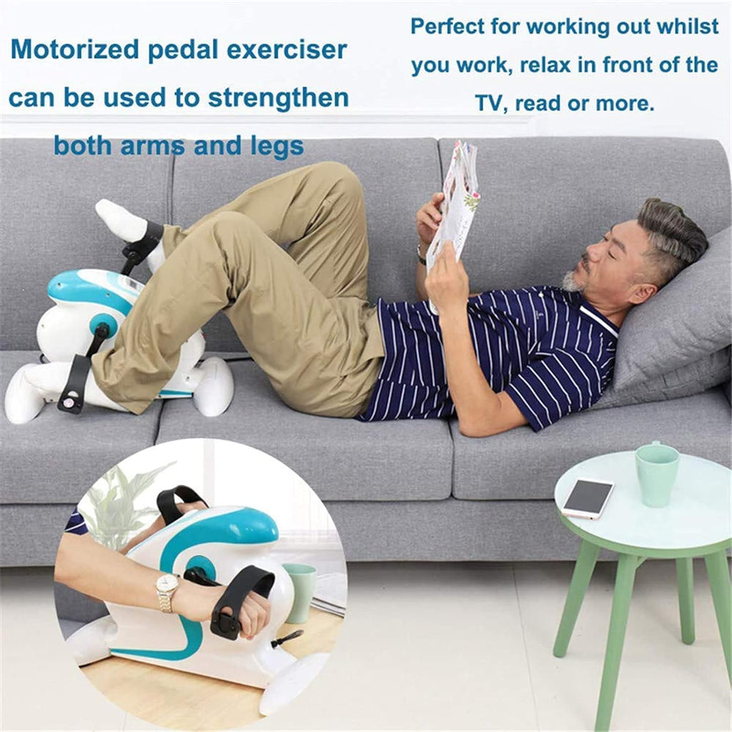 Portable Mini Arm Leg Exercise Bike Pedal Exerciser with LCD Display X5423