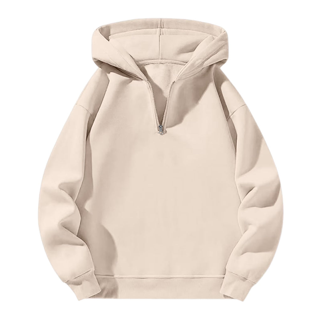 Solid color drop shoulder sweatshirt