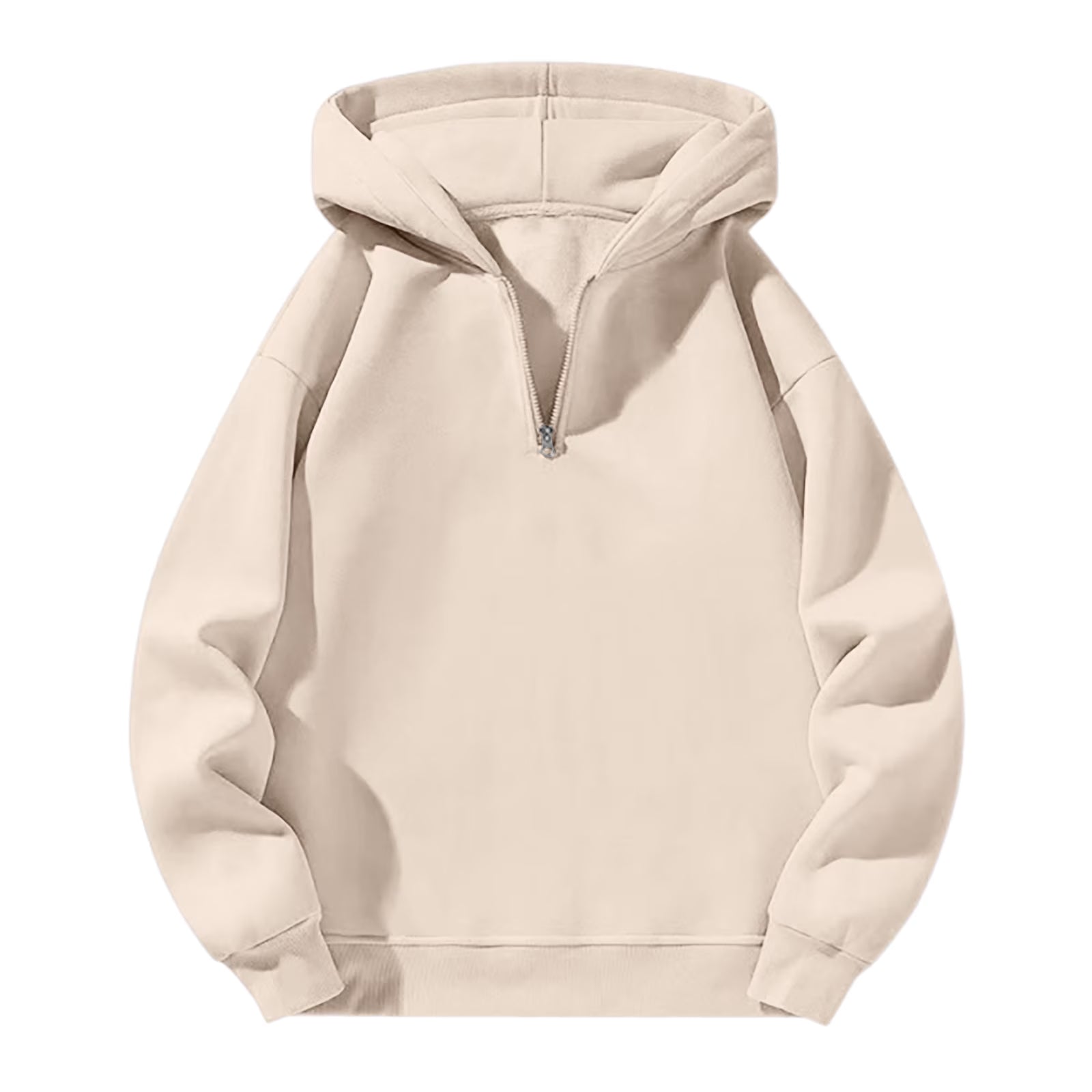 Solid color drop shoulder sweatshirt