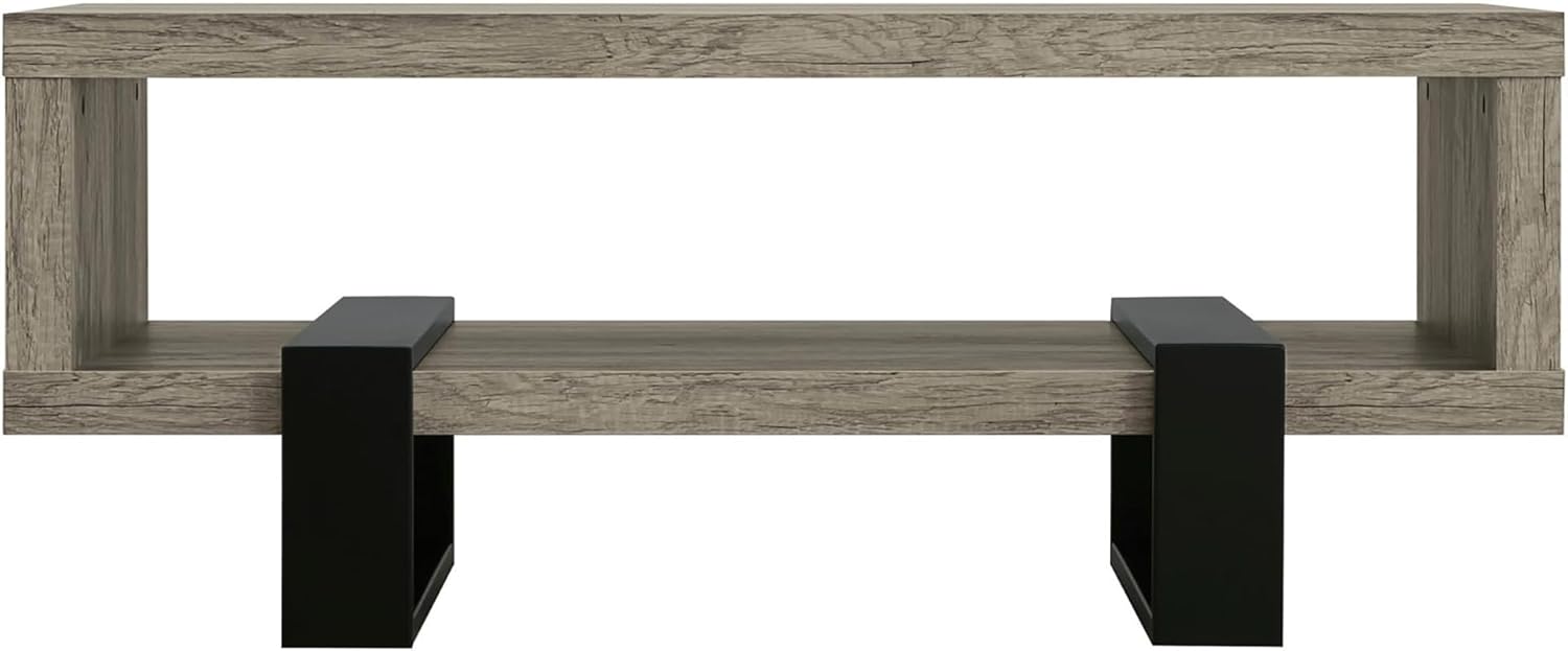 Grey Driftwood 1-Shelf Coffee Table J710971