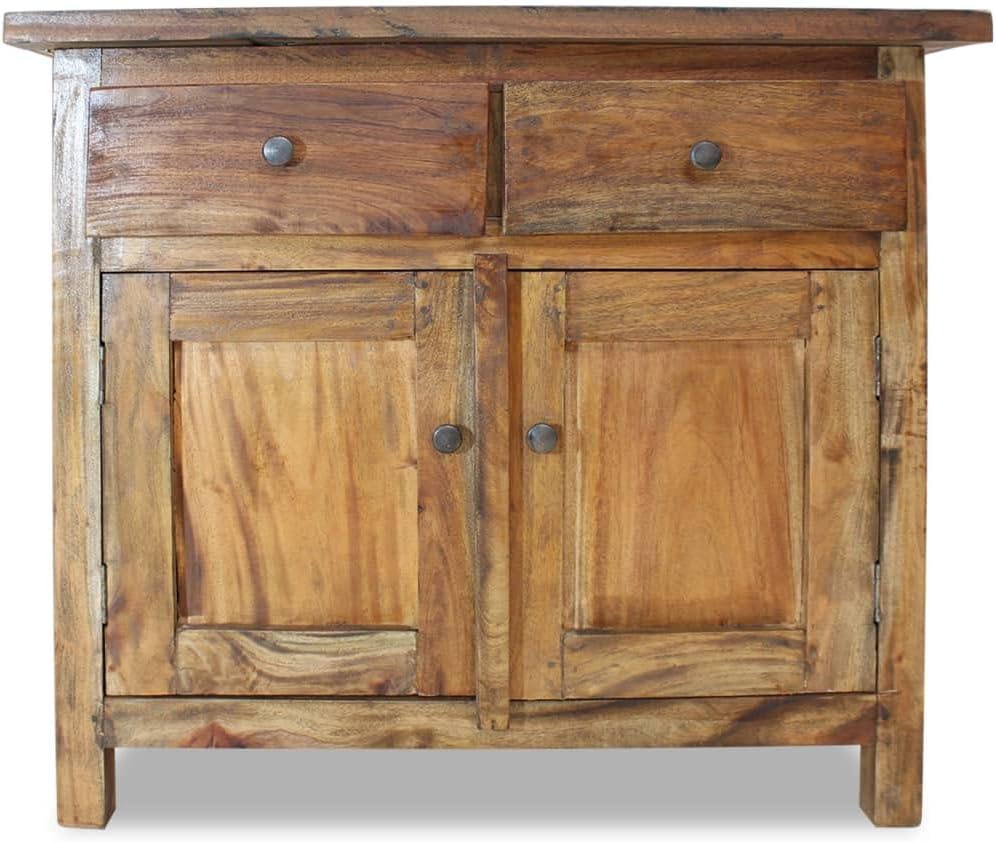 Solid Reclaimed Wood Storage Cabinet 29.5"x11.8"x25.6" M9711