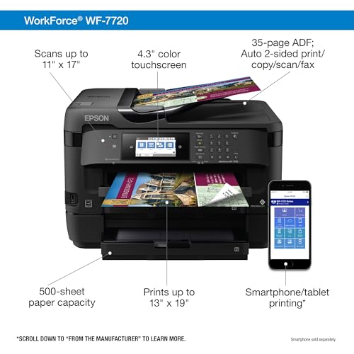 Wide-format Color Inkjet Printer with Copy, Scan, Fax P63105
