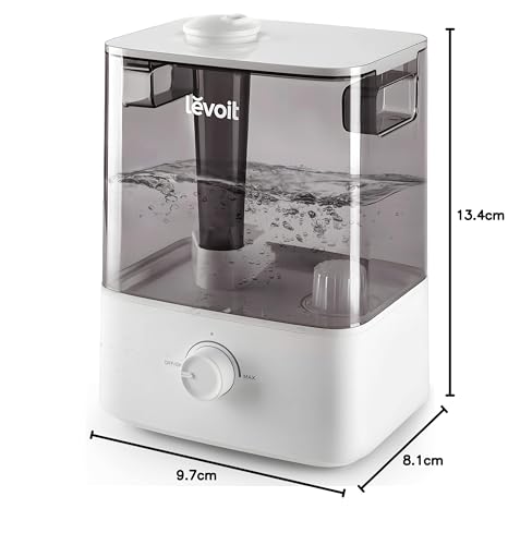 6L Smart Cool Mist Top Fill Humidifier, Gray C282031
