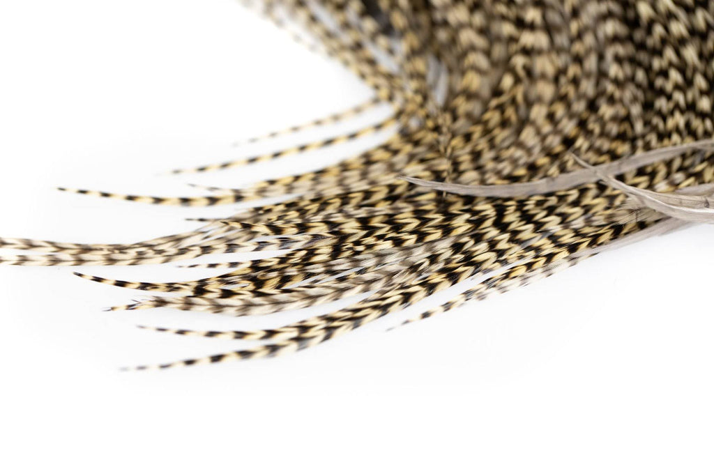 Natural Dun Dry Fly Hackle Full Saddle A9948