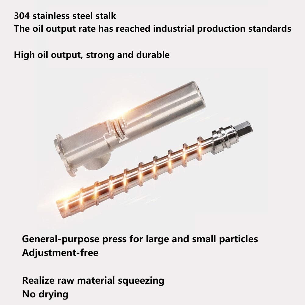 304 Stainless Steel Electric Oil Press Machine Q865