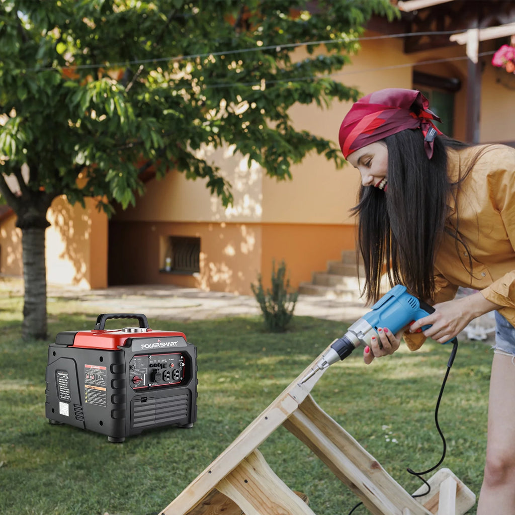 1500 Watt Portable Gas Power Inverter Generator U408004