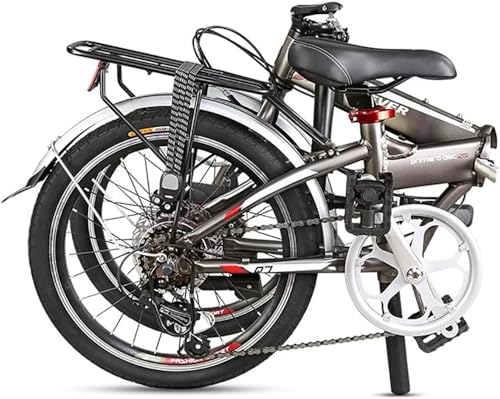 Lightweight Alloy 7-Speed Folding Bicycle U54728
