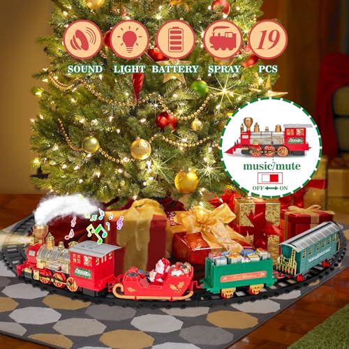 Train Set with Steam, Light and Sounds W291