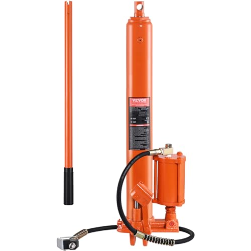 8 Ton Hydraulic Ram Jack with Air Pump and Single Piston Pump Z947