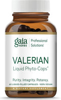 Valerian Root Capsules - 60 Vegan Liquid Phyto-Capsules D655