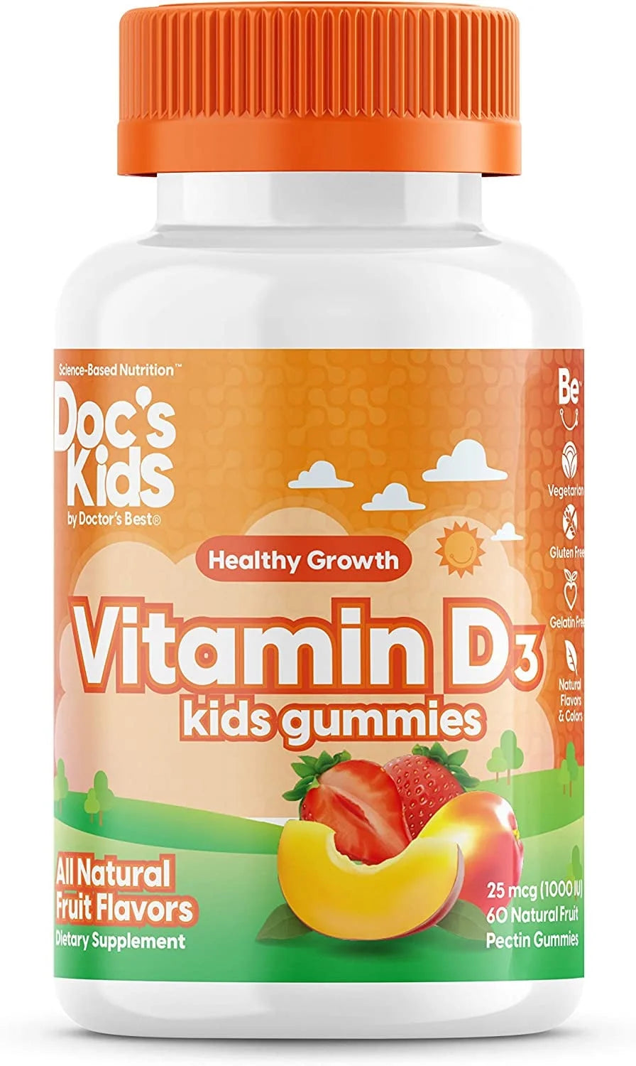 Vitamin D3 Gummy 25 mcg 60 Gummies P829415