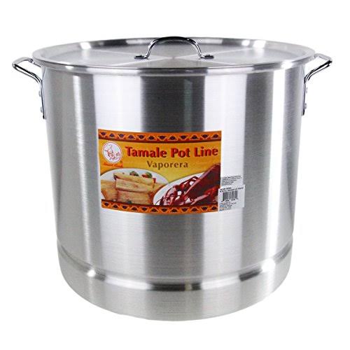 80 qt Aluminum Tamale Steamer Stock Pot X2406