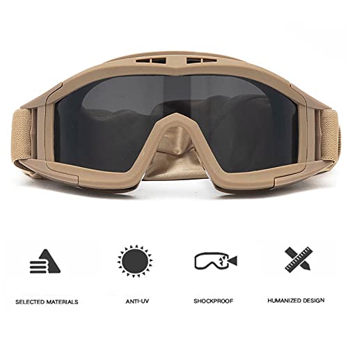 Tactical Safety Airsoft Goggles D850028