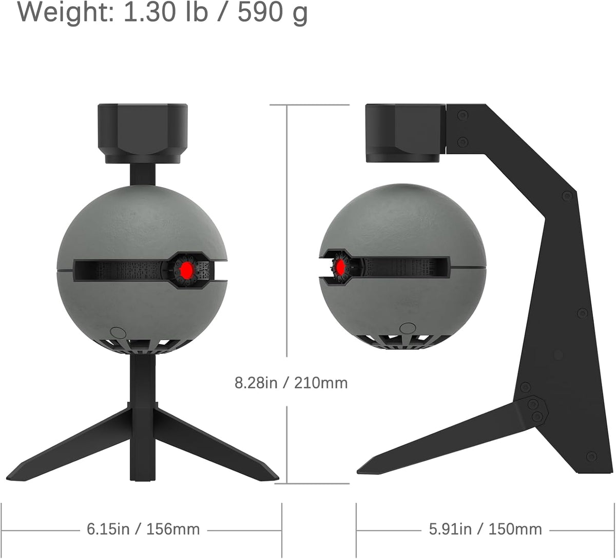 Magnetic Levitation Bluetooth Speaker with Aluminum Alloy Base Type-C Charging Port K17398