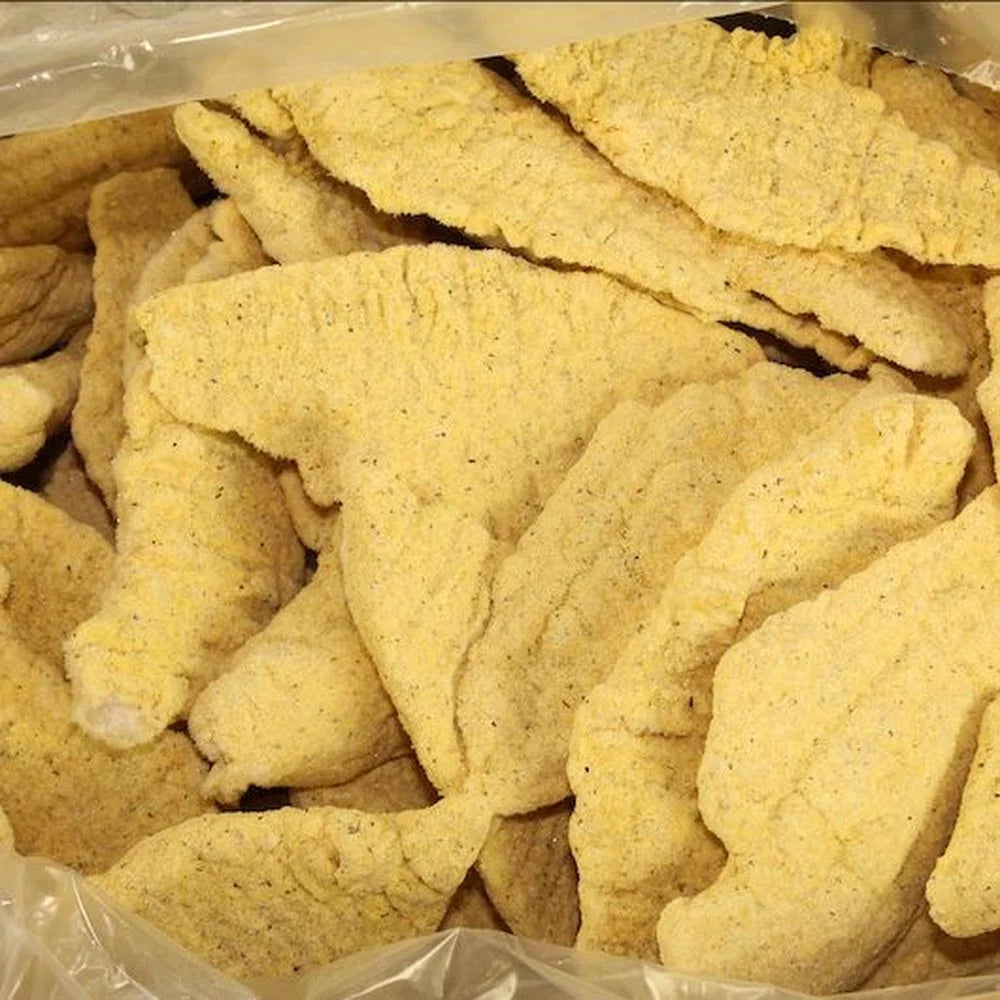 Raw Breaded Shank Fillet, 15 Pound I92604