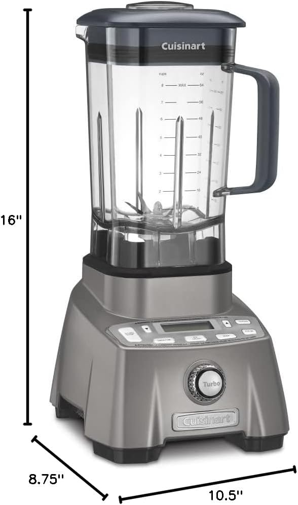3.5 Peak Hurricane Pro Blender, Gunmetal Y618
