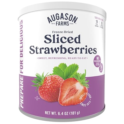 Freeze-Dried Sliced Strawberries 1.41 oz. U3660
