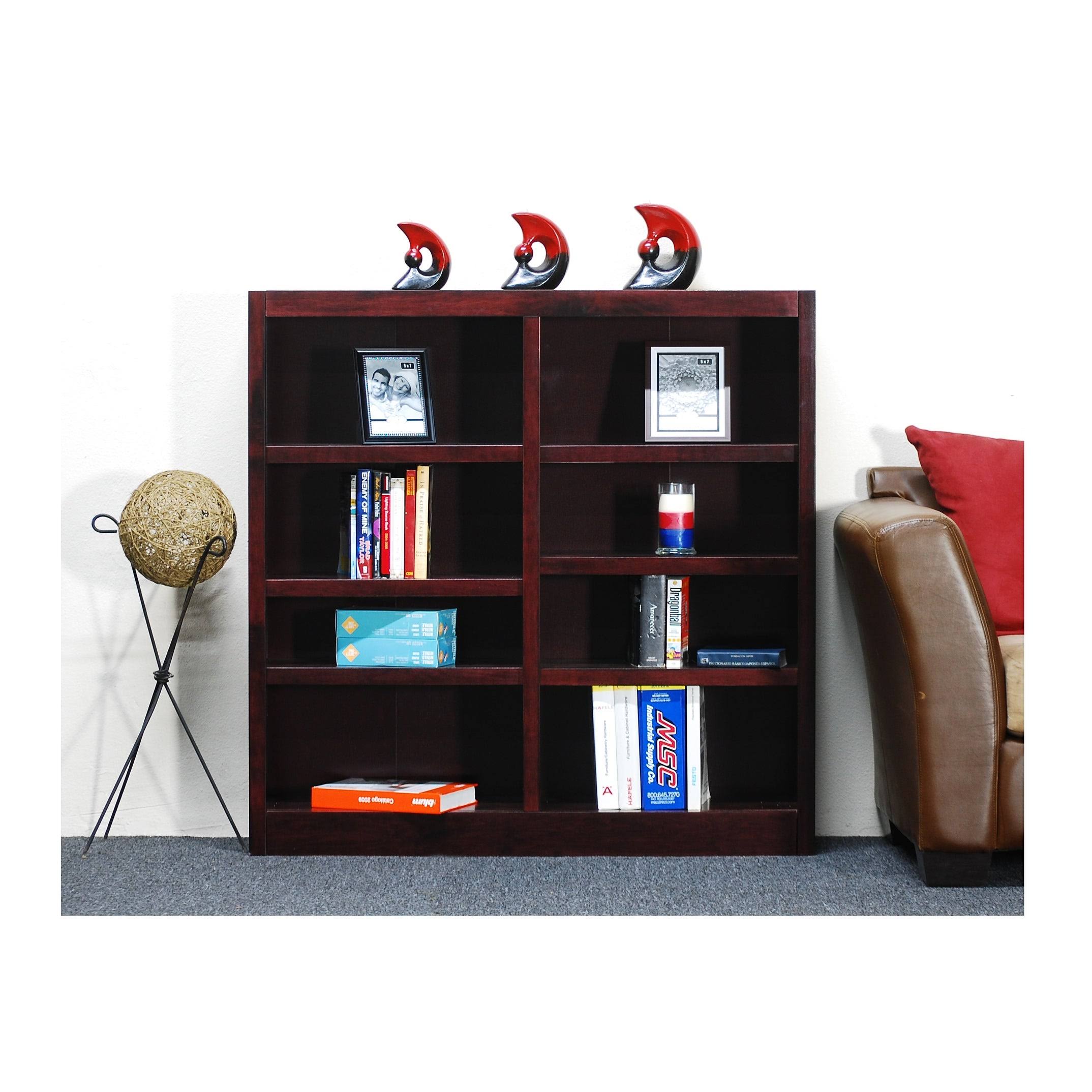 8 Shelves Espresso Bookcase R823