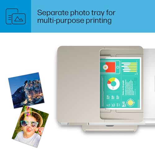White Wireless Color Inkjet Printer A47966