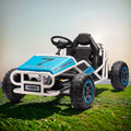 Blue Electric Go Kart with Metal Frame R403