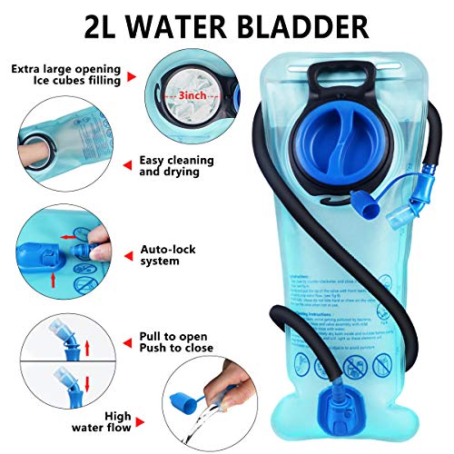 Thermal Insulated Hydration Backpack with 2L BPA Free Water Bladder T738
