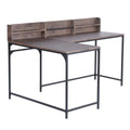 Large L-Shaped Computer Desk with Storage N3898