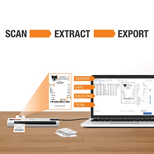 Mobile Receipt and Color Document Scanner S383