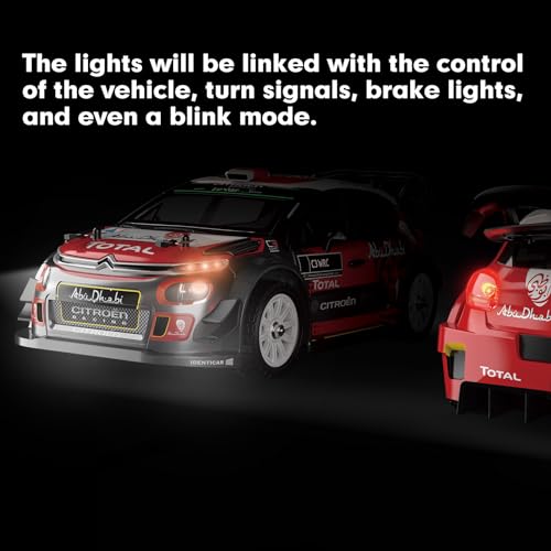 1/14 Citroen C3 Brushless RC Drift Car with Gyro, 4WD RTR Q53926