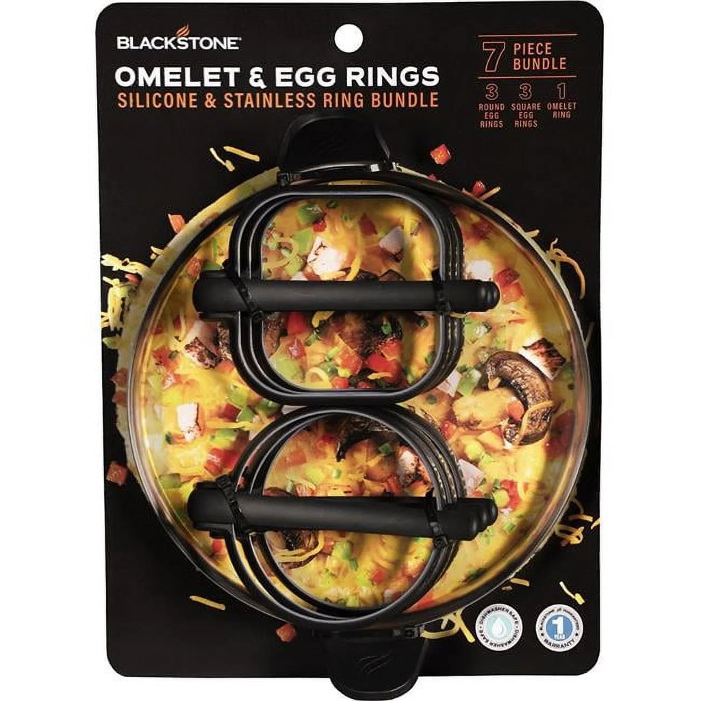 Silver Egg Ring Omelet Ring Kit L609755