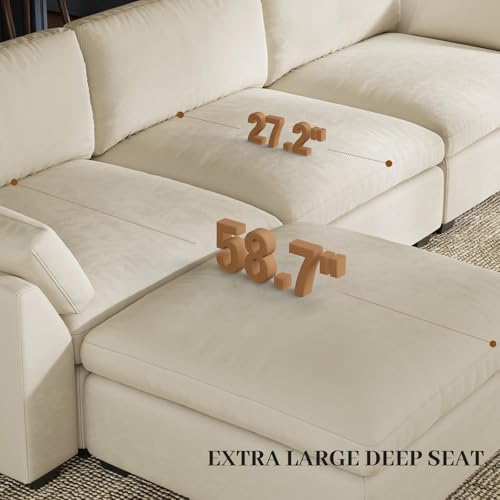 Black Velvet Modular Sectional Sofa Q7992