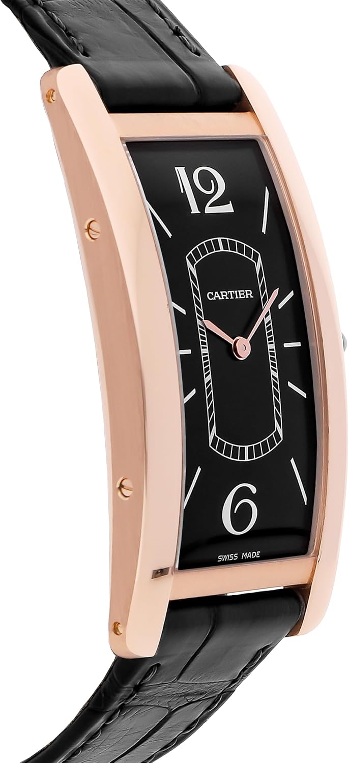 Black Dial Manual Wind Watch R3687