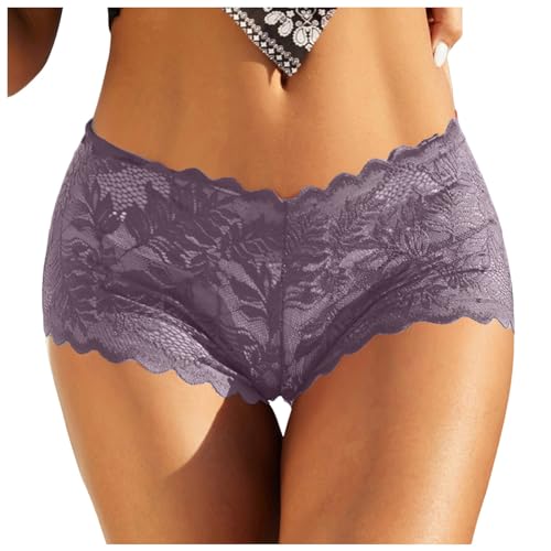 Women's High Rise Floral Lace Tanga Panties Bikini Brief V6675