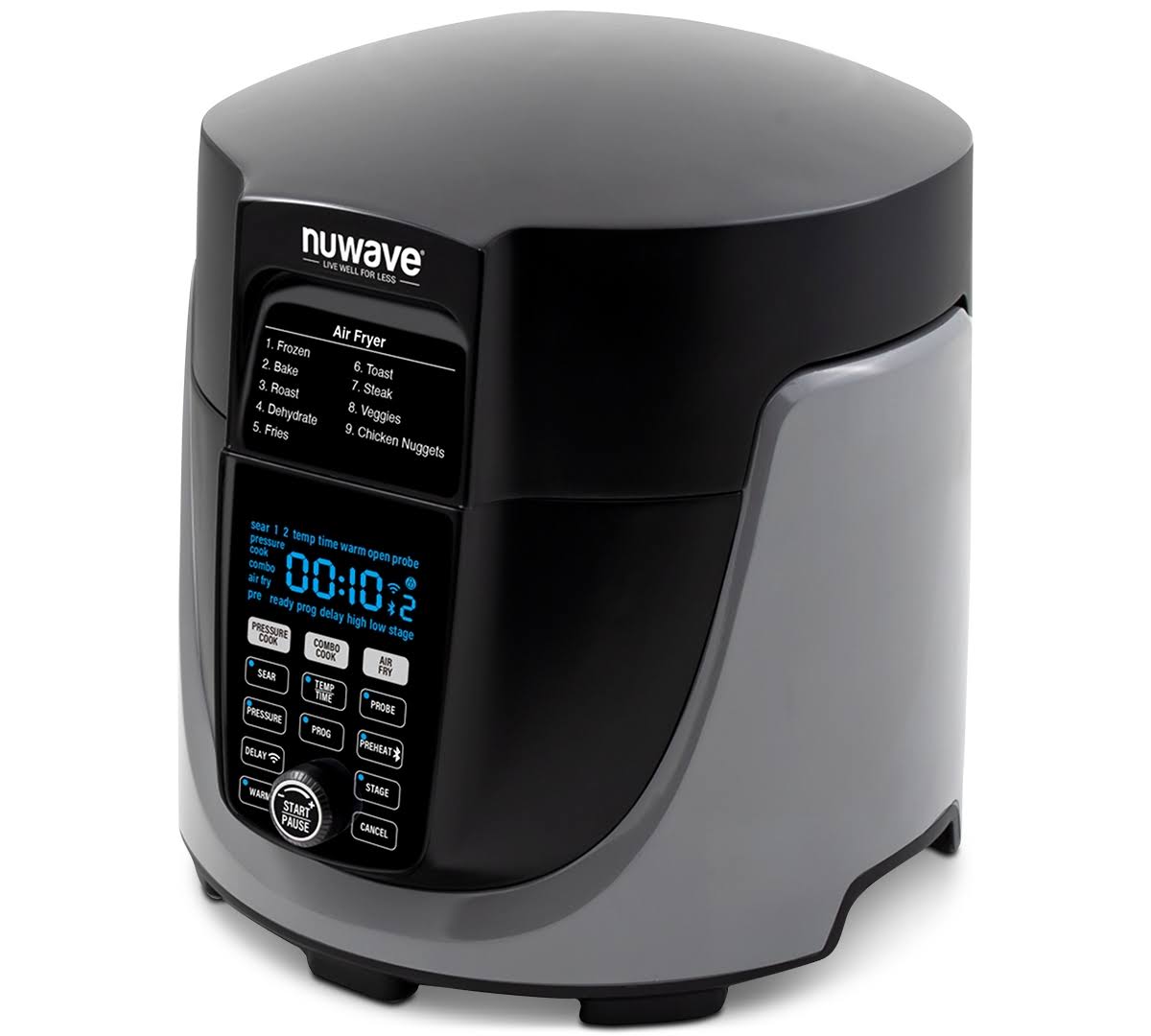 6 qt Pressure Cooker Air Fryer Combo K9780