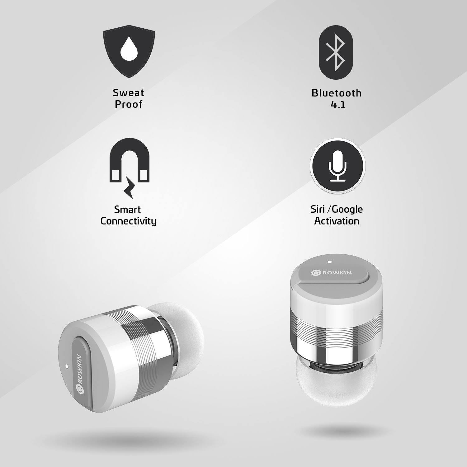 True Bluetooth Wireless Earbuds with Charging Case O852
