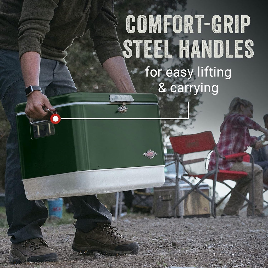 54-Quart Steel-Belted Insulated Cooler O1772