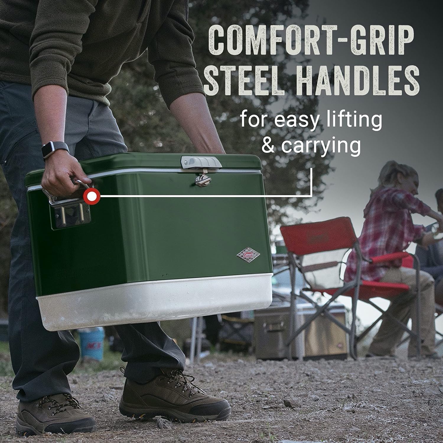 54-Quart Steel-Belted Insulated Cooler O1772