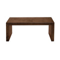Brown Wooden Bench Q4809