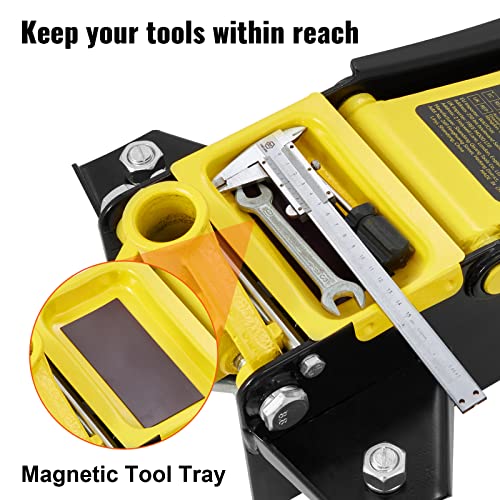 2.5 Ton Low Profile Steel Racing Floor Jack Y66530