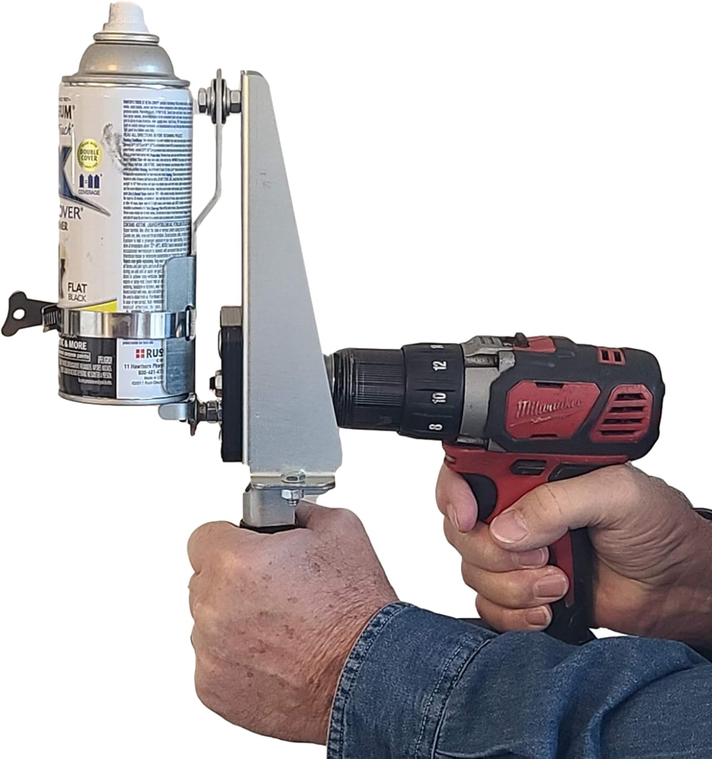 Spray Can Paint Shaker Mixer Drill Powered Pack of 2 T7009