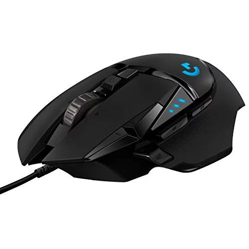 Black Wired Gaming Mouse with Hero 16K Sensor S31718