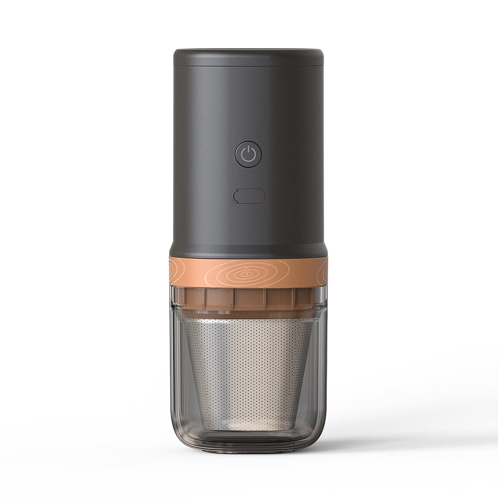 Electric Burr Coffee Grinder 25 Gears Adjustable 24W Portable USB Rechargeable Burr Mill Coffee Bean Grinder with Stainless Steel Core Cleaning Brush K4769