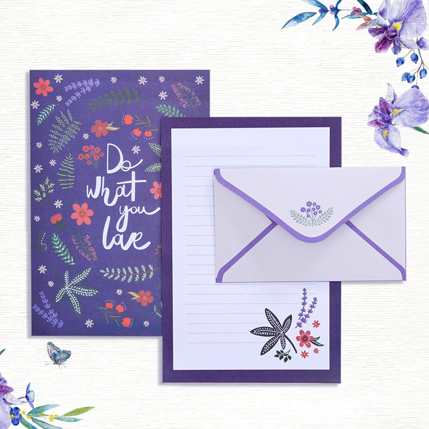 90PCS Stationery Paper and Envelopes Set G4694