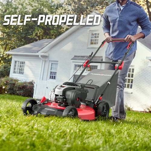 21-Inch Self Propelled Gas Lawn Mower with Steel Deck Q16320