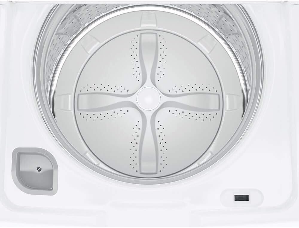 White Top Loading Washer with Stainless Steel Basket, 4.6 Cu. Ft. Capacity T627