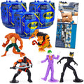 Batman Blind Bags 3 Pk Bundle Mystery Minis Toys Party Supplies Goodie Bag Fillers G94021