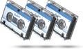 3 Pack Micro Cassette Tapes Blank for Recording MC-60 Minutes S532827