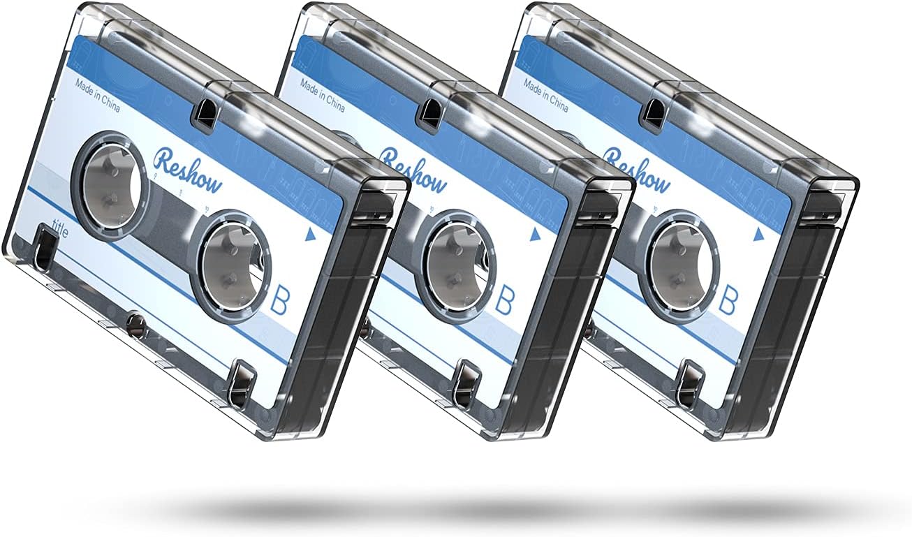 3 Pack Micro Cassette Tapes Blank for Recording MC-60 Minutes S532827