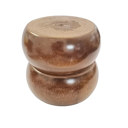Black Round Wood Sofa Furniture Legs Set of 4 Q39246
