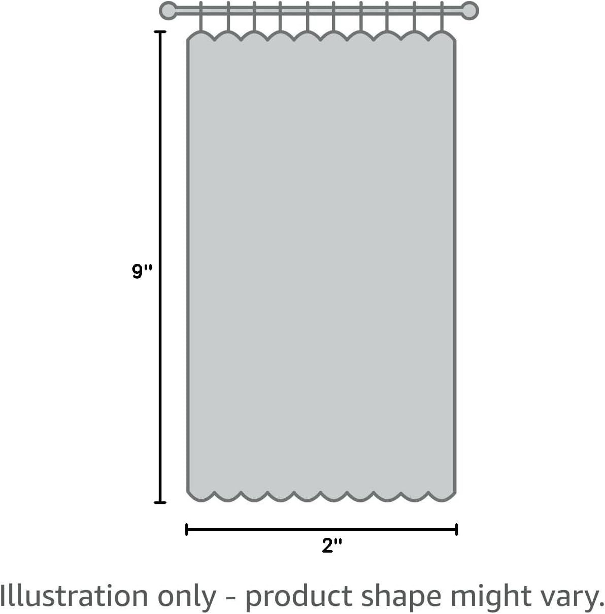 White Heavy Lace Kitchen Curtain Valance V1238