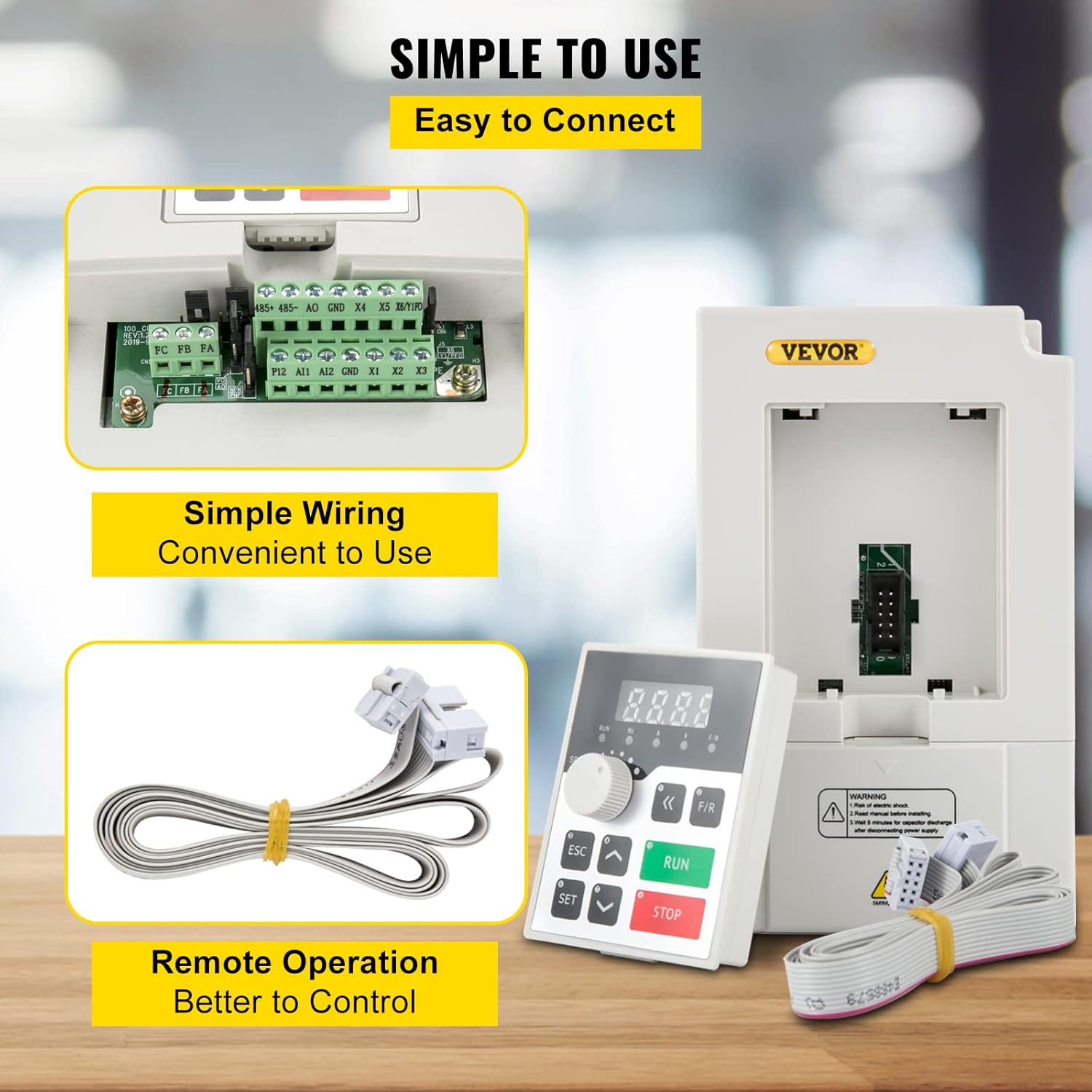 2.2KW 110V 3HP Variable Frequency Drive O778457